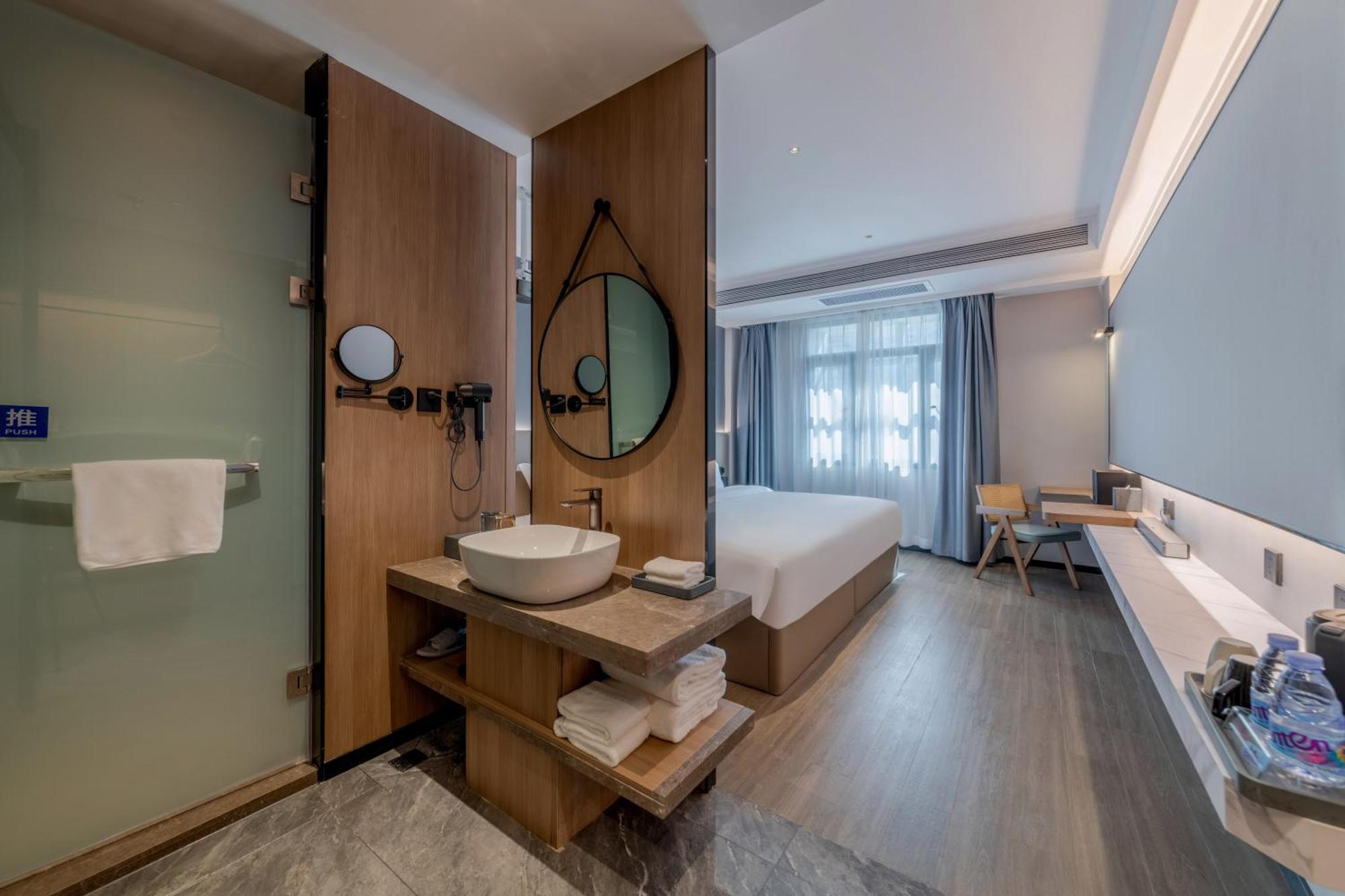 Luyue Hotel Movie Hotel Huaqiangbei Convention And Exhibition Center Branch Shenzhen Extérieur photo