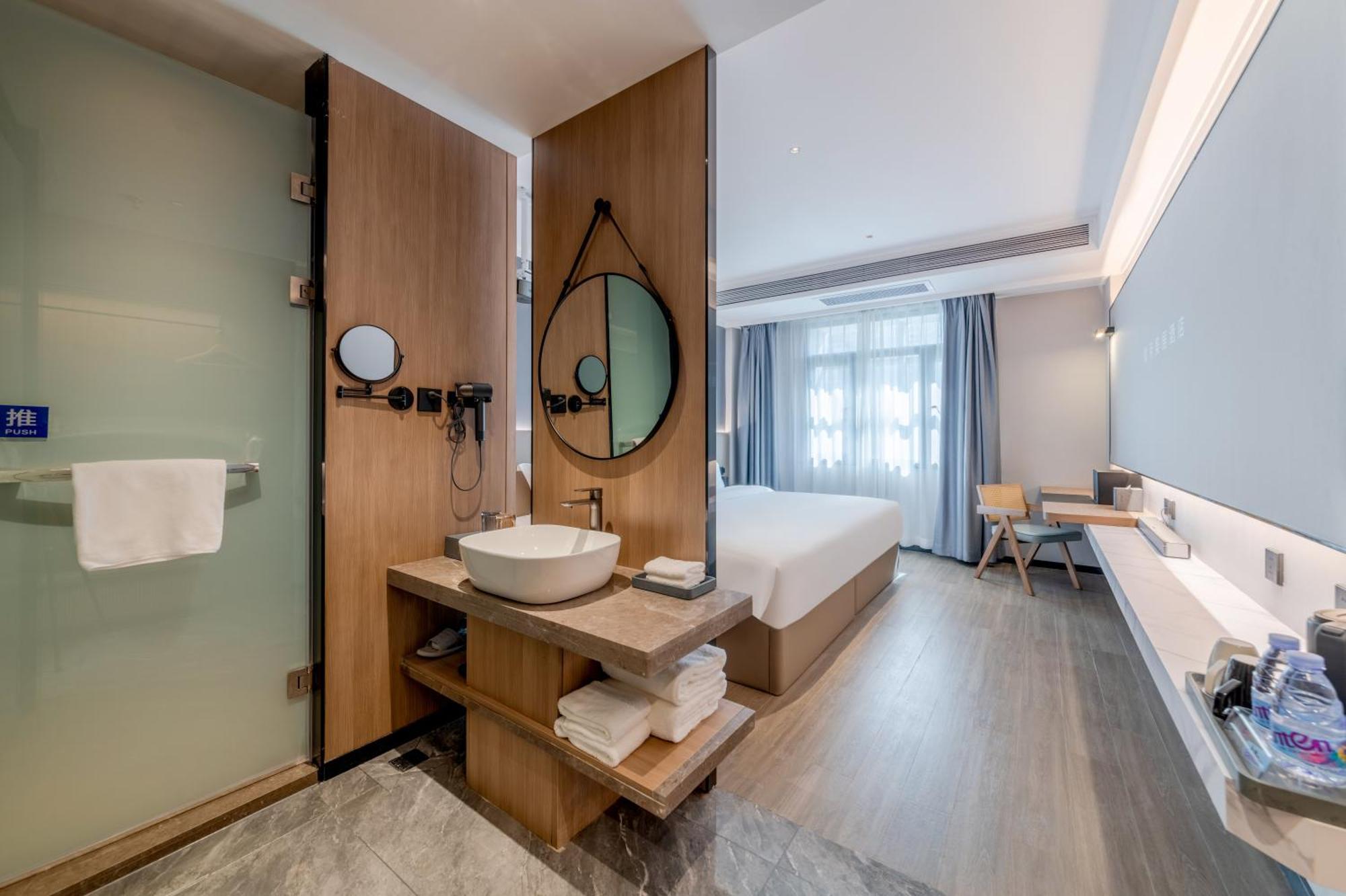 Luyue Hotel Movie Hotel Huaqiangbei Convention And Exhibition Center Branch Shenzhen Extérieur photo