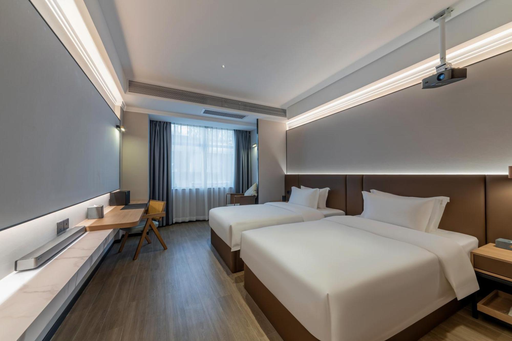 Luyue Hotel Movie Hotel Huaqiangbei Convention And Exhibition Center Branch Shenzhen Extérieur photo