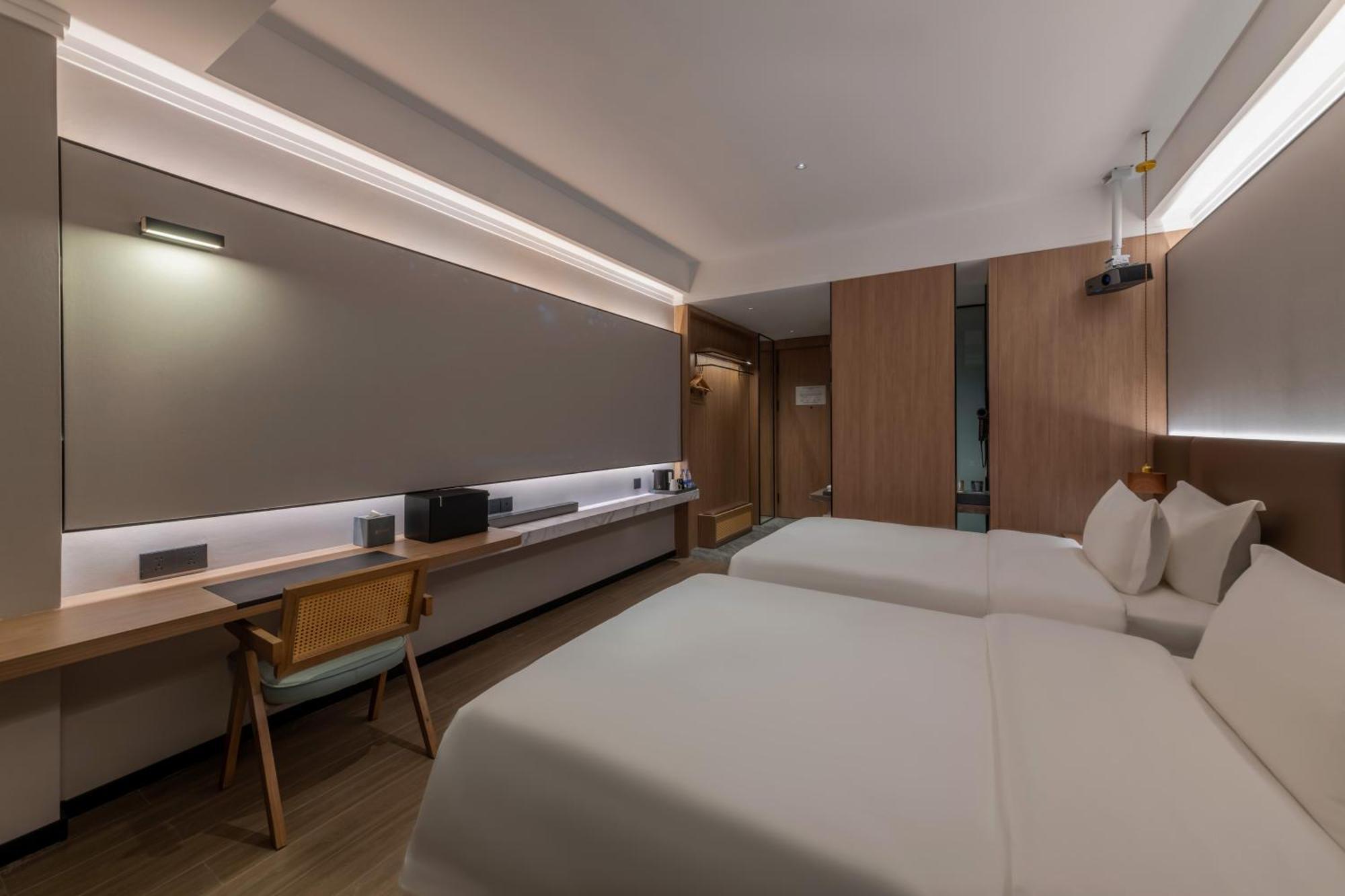 Luyue Hotel Movie Hotel Huaqiangbei Convention And Exhibition Center Branch Shenzhen Extérieur photo