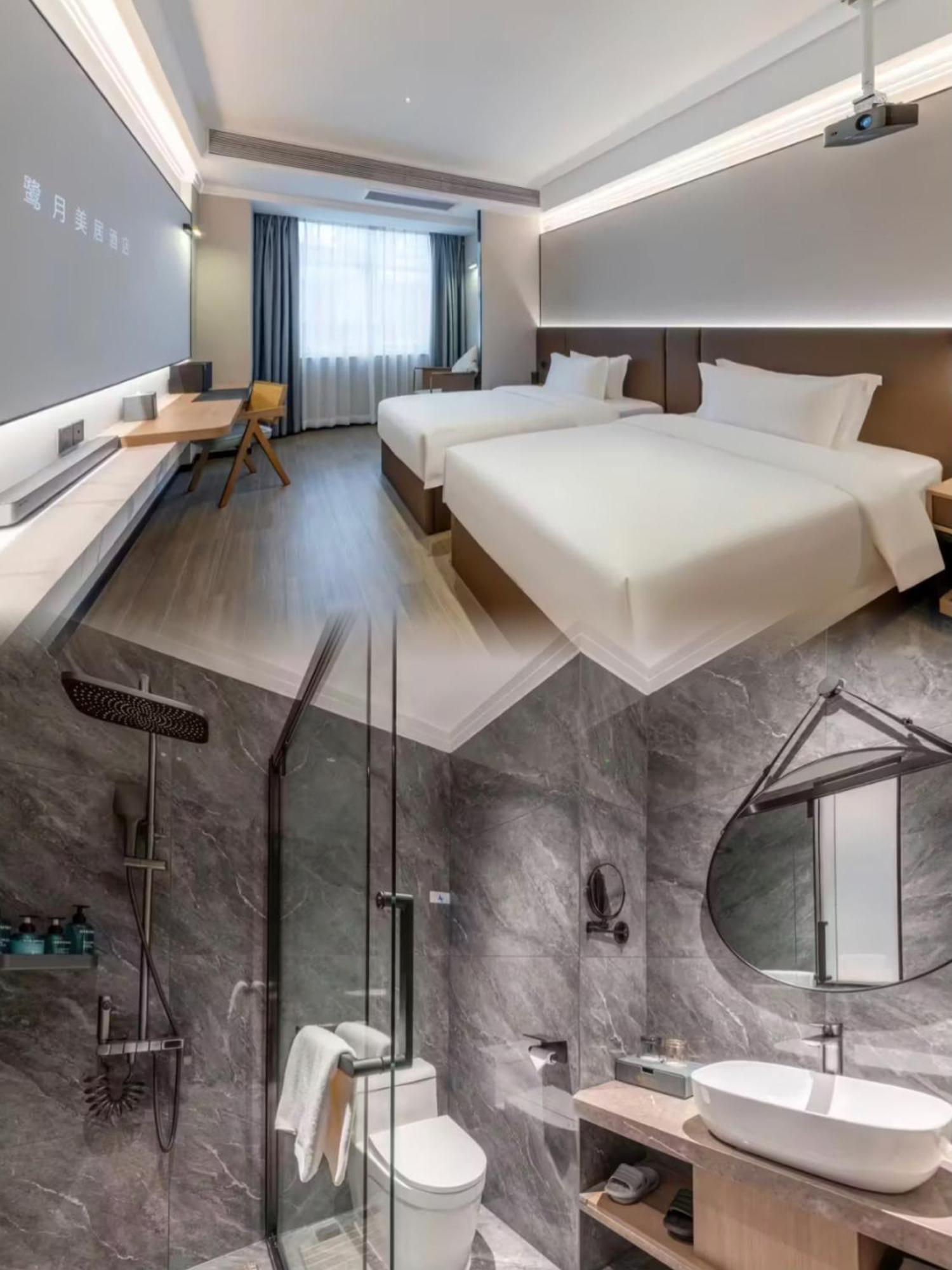 Luyue Hotel Movie Hotel Huaqiangbei Convention And Exhibition Center Branch Shenzhen Extérieur photo